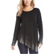 thumbnail image 1 of Karen Kane - Camiseta básica metálica para mujer, color negro, grande Karen Kane Camiseta básica, 1 of 2
