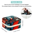 thumbnail image 5 of Woodpecker Travel Portable Square Jewelry Box Organizer for Rings Earrings Necklaces Bracelets Girls Women, 5 of 6