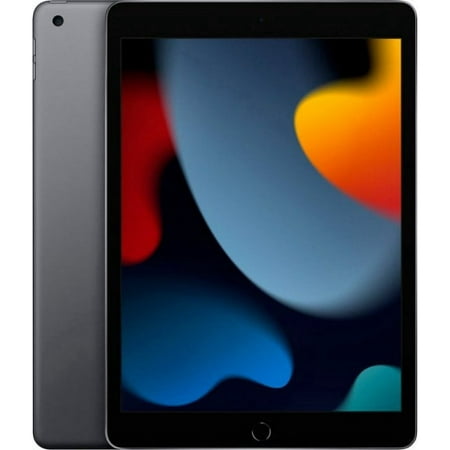 2021 Apple iPad 9 10.2" Display 64GB Storage WiFi Only MK2K3LL/A - Space Gray (Scratch and Dent Refurbished)