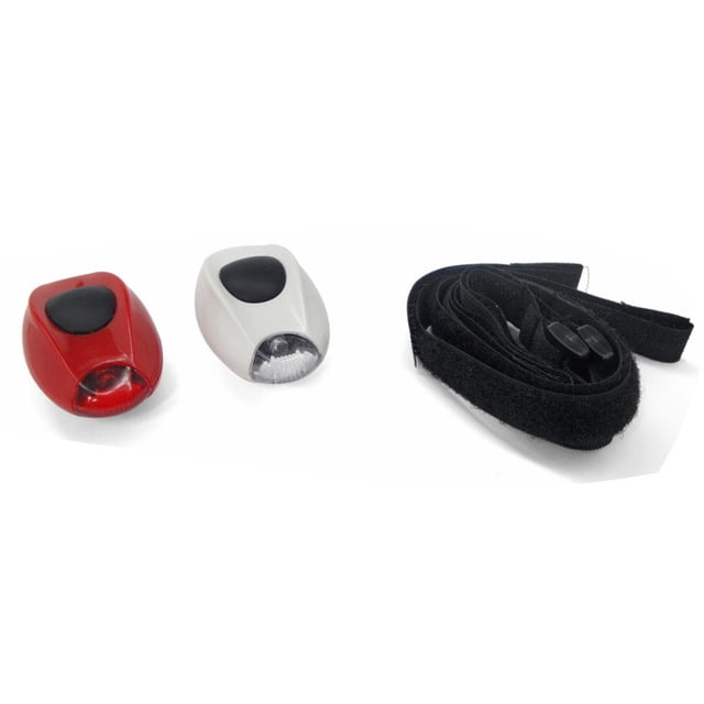 Luces Bicicleta Delantera y Trasera 2 Funciones/1 Led Forza FORZA LUZFOR0031