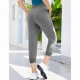 thumbnail image 3 of SPECIAL MAGIC Women's Cropped Sweatpants Capri Jogger Pants with Drawstring Waist and Side Pockets for Running Lounge Yoga, 3 of 7