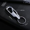 thumbnail image 3 of Llavero de coche ShenMo de Metal resistente a los arañazos clip Bobina plata, 3 of 5