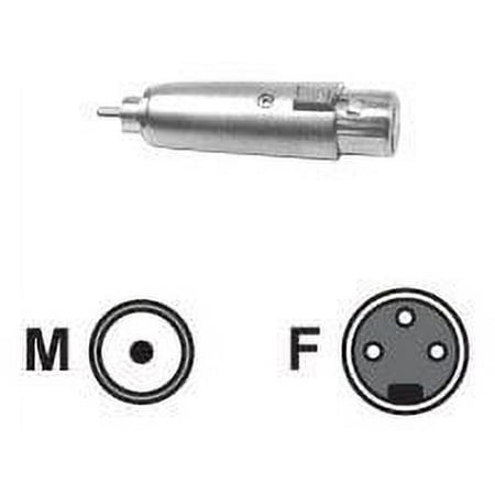 UPC: 0728736014312 | Hosa Technology GXR-134 Hosa Analog Audio Adapter – XLR Female Audio  RCA Male Audio