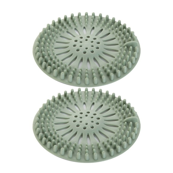 Shower Drain Hair Catcher(2 Pack) Stome Hair Catcher Shower Drain Shower Drain Cover Kitchen Strainer Shower Accessories Easy To Install And Clean For Bathroom Bathtub Hair Catcher Dish Brush