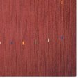 thumbnail image 4 of Rugsotic Carpets Hand Knotted Wool Area Rug 9'x12' Dark Red Contemporary Rectangle Indoor Rug for Living Room, Bedroom Antimicrobial L00109, 4 of 5