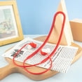 thumbnail image 6 of BLEEUS Silicone Anti-lost Earbuds Strap Headset Neck String for Wf-c500 (Red)Headphone Accessories, 6 of 7