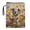 Koala Floral Pattern, variant on HELLHERO Wolf Book Protector with Handle Polyester Fabric Tote Bags with Book Protection for Notebook Easy Carry Book Case Pocket