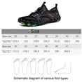 thumbnail image 3 of Zapatos Acuaticos Aquashoes Aqua Shoes Antideslizante Transpirable Natación Agua para Mujeres Hombres (black40) Likrtyny Tenis De Mujer Tenis De Hombre, 3 of 9