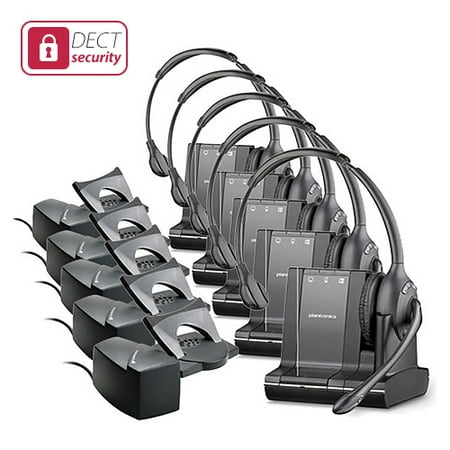 Plantronics Savi W710 with HL10 (5-Pack) Plantronics Savi W710