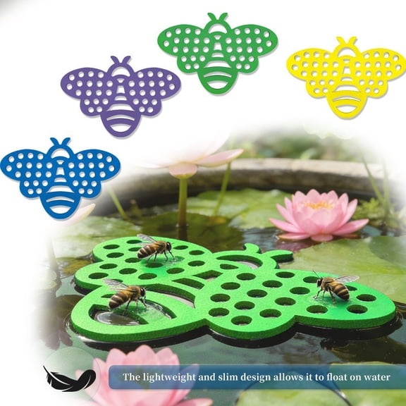 Reusable Garden Insect Watering Bottle, Leakproof Bee Butterfly Feeding Station, Durable Decorative Accessory for Spring Outdoor Yard Patio Garden Flower Bed Ambiance, Blue