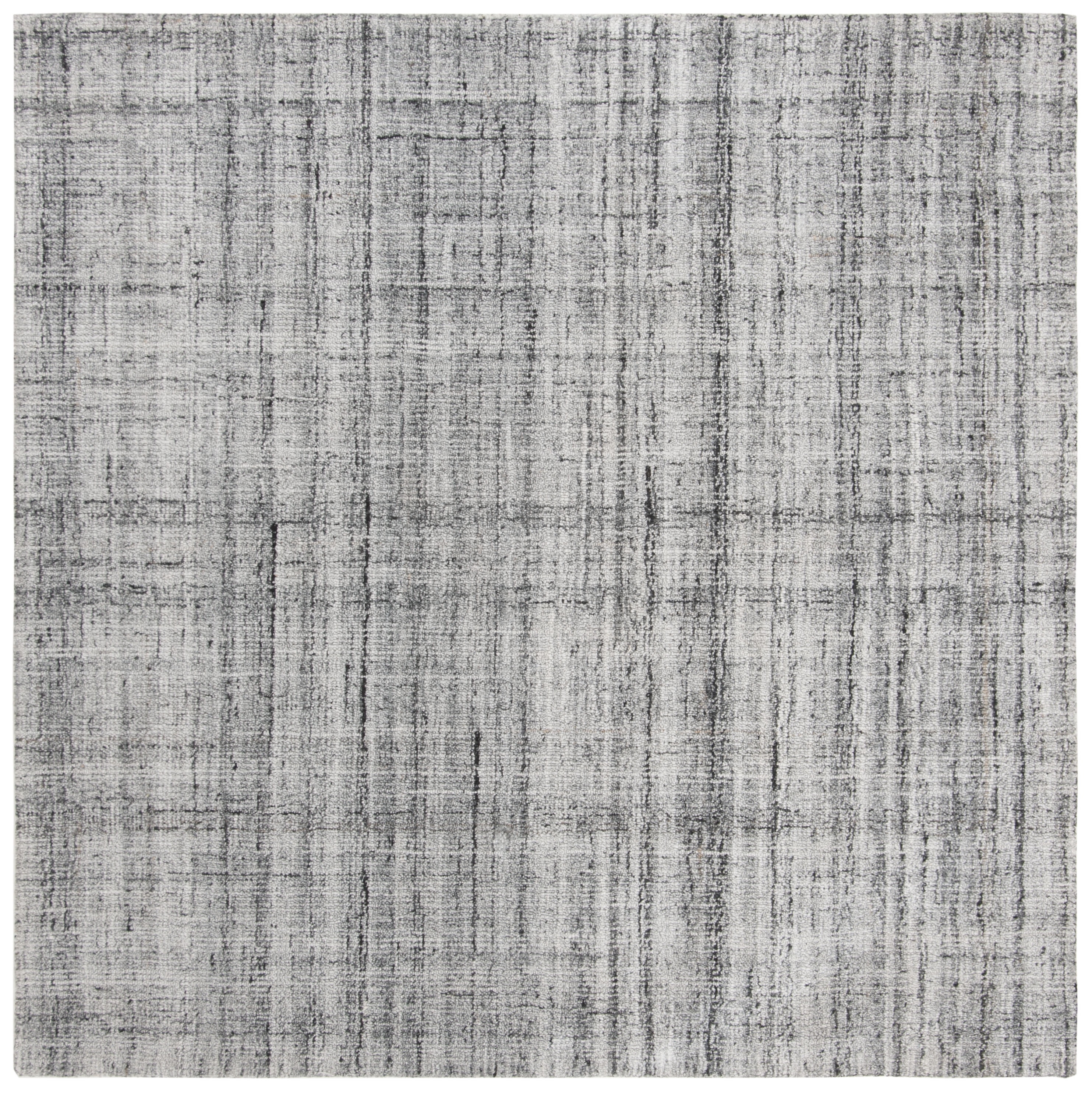 Safavieh Abstract Bailey Striped Area Rug, Gray/Black, 6' x 6' Square