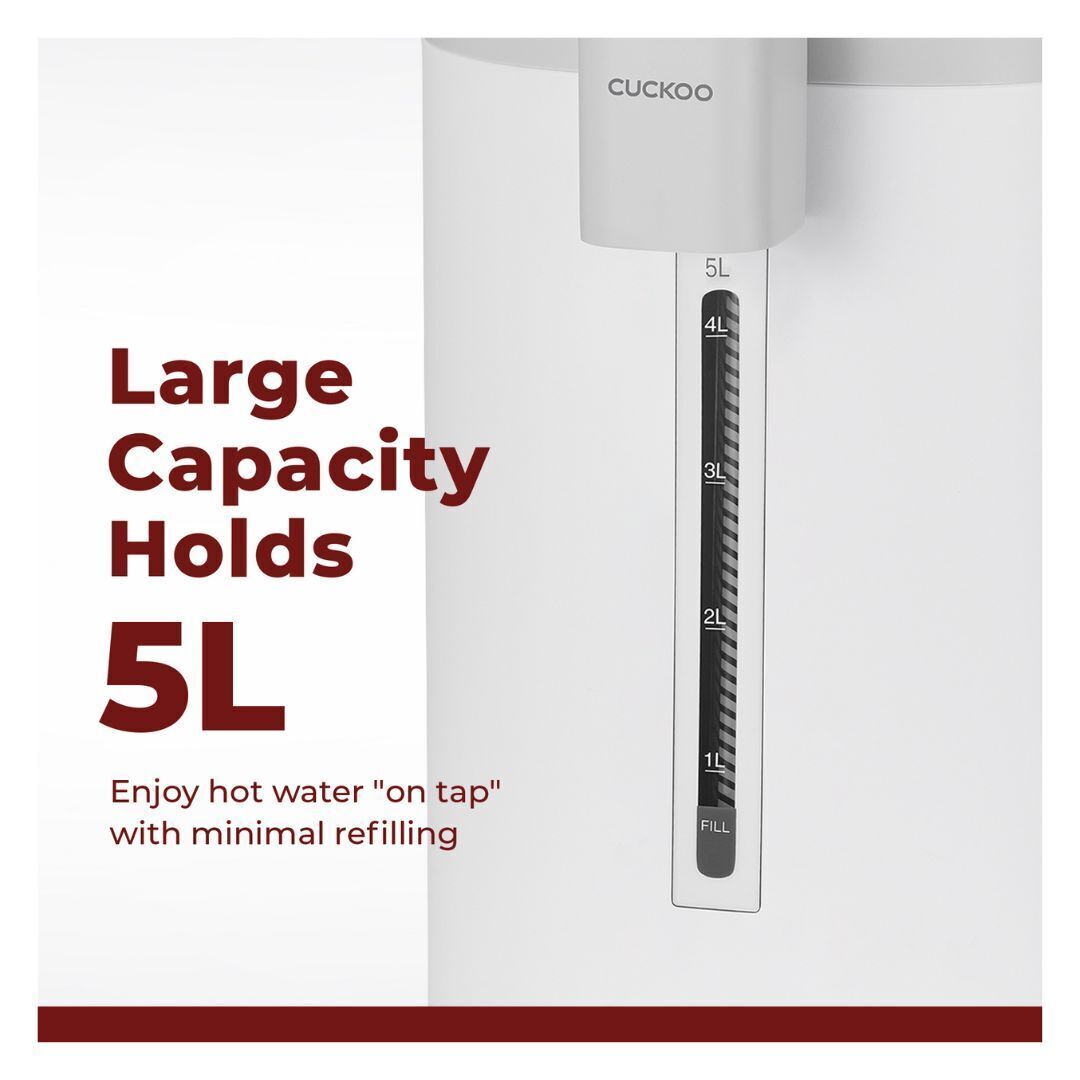 Cuckoo Hot Water Dispenser & Warmer 4 Modes Child Lock 5L Capacity (CWP-A501TW)