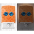 thumbnail image 2 of Carolines Treasures BB8178CNL Sunglasses Orange Polkadot Ceramic Night Light Orange 6x4x3" multicolor, 2 of 2