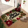 thumbnail image 6 of Honmine Christmas Rugs for Holiday Decor, Festive Themed Floor Mats and Door Mats, Non-Slip Decorative Rugs for Living Room, Bedroom, Kitchen Entryway, 6 of 6