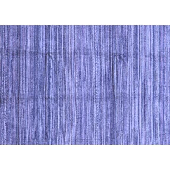 Ahgly Company Indoor Rectangle Abstract Blue Modern Area Rugs, 3' x 5'