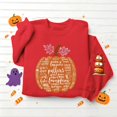 thumbnail image 4 of Women Halloween Sweatshirt Ghost Pumpkin Printed Round Neck Pullover Shirts Long Sleeved Loose Cute Spooky Fall Casual Sweatshirt, 4 of 5