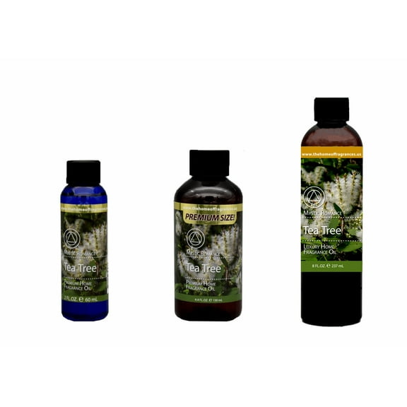 Mystic Romance Premium Home Fragrance Oil Scent TEA TREE SET 8FL  4FL 2FL.OZ 427 ML
