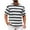 #Coffee, variant on DPTALR George Men's Short Sleeve Crewneck T-Shirts,Striped Color Block Stretch,Casual Basic Summer Beach Tees,Black,Big and Tall Men XL