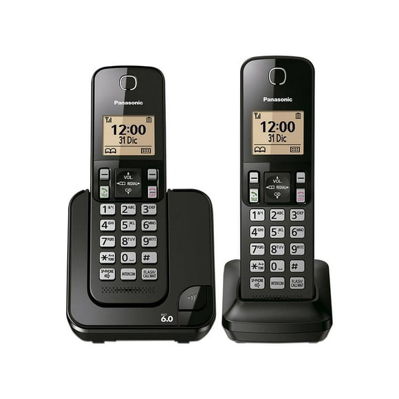 Teléfono Inalámbrico Digital Panasonic KX-TGC352MEB Pantalla 1.6