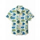 thumbnail image 3 of Camisa hawaiana de diseñador para hombre, camisetas de manga corta para hombre y mujer, ropa de calle de moda con estampado 3D, blusa informal con solapa Harajuku para mujer, 3 of 4