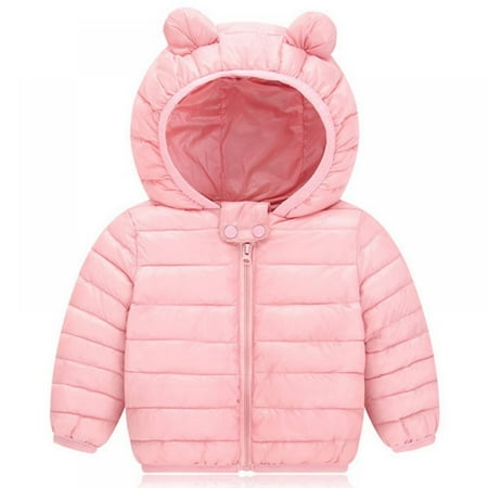

Toddler Winter Coats Hoods Kids Boys Girls Baby Coat For Fall Winter Thick Warm Outerwear 2-7T