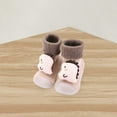 thumbnail image 4 of Otqutp Children Casual&nbsp;Shoes&nbsp; Toddler Girl Shoes Socks Animal Print Girl Baby Four Colors Non-Slip Shoes For 0 To 4 Years Slip On Shoes, 4 of 4