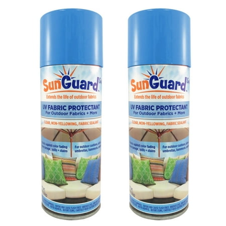 SUNGUARD Fabric UV Sealant Spray for Fading, Waterproof Protection and Stain Resistance for Outdoor & Indoor Fabrics