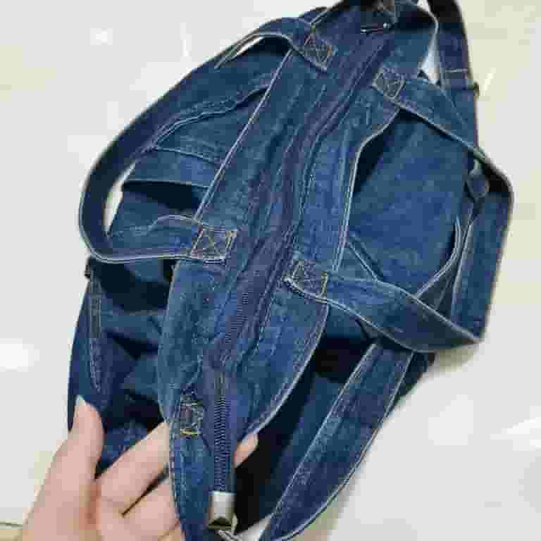 【 JEANS】 Quilting Shoulder Bag (3色)★送料・関税込★ Kukuzhu Denim Shoulder Bag for Women Crossbody Casual Jeans
