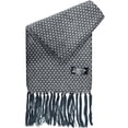 thumbnail image 2 of Bufanda Artesanal AlpacaCharcoalWhite 1Pza Gris Oscuro/Blanco 170cm x 21cm Hechas a Mano Alpaca., 2 of 4