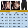 thumbnail image 3 of Lilvigor Sauna Sweat Shorts for Women High Waisted Workout Waist Trainer Body Shaper Thigh Slimmer Pants, 3 of 7