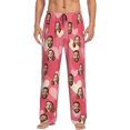 thumbnail image 2 of Tao Tao Unisex Personalized Pajamas Pants For Men Women Clothes Pajama Pants Pajama Bottoms Sleepwear Funny Pj Pants With Graphic Prints Full Length Pants Multicolor L, 2 of 7