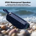 thumbnail image 3 of Altavoz Bluetooth portátil Bobtot IPX6 impermeable 15W azul, 3 of 7