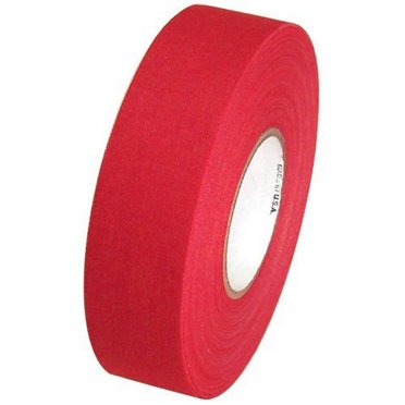 Jaybird & Mais Red Cloth Hockey Tape - 2-Pack, Hand Tearable, Strong Grip