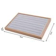 thumbnail image 4 of Wood Jewelry Trays Organizer Holder Display for Drawer Ear Necklace Lines, 4 of 7
