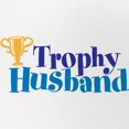 thumbnail image 2 of CafePress - Trophy Husband Funny Valentine - Trucker Hat - Polyester Foam Front and Nylon Mesh Weave Back, 2 of 8