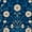 Color 2, variant on Boho Peel and Stick Wallpaper 23.6in x 9.8ft Vintage Floral Daisies Navy Blue Contact Paper Vinyl Waterproof Self Adhesive Wall Paper for Bedroom Shelf Cabinet Renter Friendly