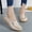Beige, variant on Ablanczoom Womens Loafers Comfort Flats Shoes Slip-on Casual Woman Shoe No-Slip Genuine Leather Walking Sneakers