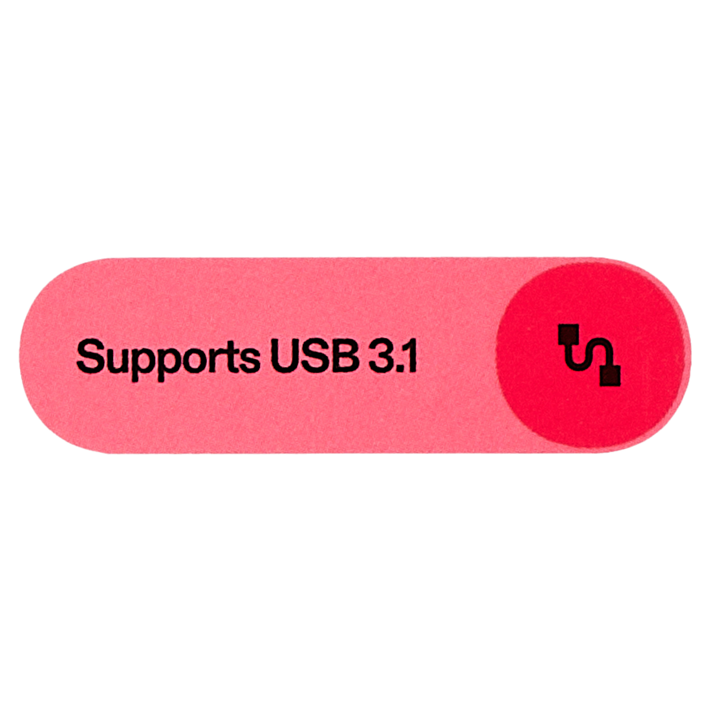 onn USB-C to USB Female Adapter, 4 Inch, Black photo 5