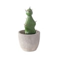 thumbnail image 3 of Xihbxyly Decoración de Cactus, Adorno Realista En Maceta de Cemento, Planta Artificial de Fácil Cuidado, Elegante Detalle para La Oficina En Casa, Versátil para Uso En Interiores, Ideal para Profesio, 3 of 7
