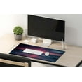 thumbnail image 5 of Desk Mat, Extended Gaming Mouse Pad (35.4x15.7 in), Large Non-Slip Rubber Base Mousepad with Stitched Edges, Waterproof Keyboard Mouse Mat Desk Pad for Work, Office, Home - Sunset Over The sea, 5 of 6