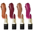 thumbnail image 3 of Khasana Lipstick Set. Long Lasting Lip color, 4 Piece Gift Set. Moisturizing Formula, Infused with Vitamin E and Vitamin C. Multi Finish Lip Makeup, Cream Gloss & Matte. Pack of 4., 3 of 5