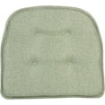 thumbnail image 2 of Non-Slip Tufted Chair Cushions for Dining Room, Kitchen and Office Use, U-Shaped Skid-Proof Seat Pad, 15x16 Inches, 4 Pack, Celadon, 2 of 6