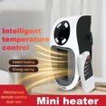 thumbnail image 2 of Calentador de habitación temperatura ajustable calentador remoto máquina Mini radiador doméstico, 2 of 9