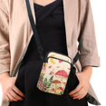thumbnail image 3 of HELLHERO Shoulder Bag Polyester with Zipper Mushroom for Casual Travel Adults, 3 of 6