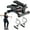 Black, 300 lb, variant on Sunny Health & Fitness Mini Stepper with Resistance Bands, Full Body Cardio Workout, NO. 012-S