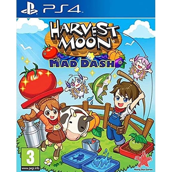 Harvest Moon Mad Dash (PS4 / Playstation 4) NEW & Factory Sealed