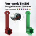 thumbnail image 2 of Espátula giratoria + cepillo de limpieza + removedor de masa, repuestos para licuadora para Vorwerk bimby Thermomix TM6 TM5, accesorios para licuadora Sincero Hogar, 2 of 6