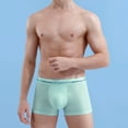 thumbnail image 6 of ruhuadgb Men Boxers Breathable Seamless Thin Hollow Out Ice Silk Cooling Anti-septic U Convex Plus Size Men Panties Men Underwear, 6 of 7