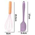thumbnail image 2 of Silicone Kitchen Utensils 2 Piece Cooking Utensil Set, BPA Free Silicone, Heat Resistant , Dishwasher Safe, 2 of 5