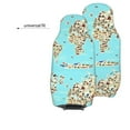 thumbnail image 6 of Sikiie World Travel Line Icons Map Car Seat Protector 2 Pack Car Seat Cushion Mat, Car Seat Covers for SUV, Truck, Van, 6 of 7